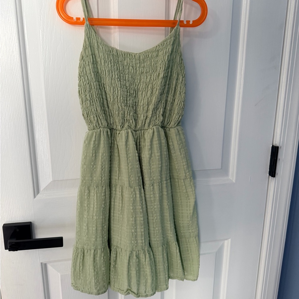 Hippie Rose Light Green Textured Top